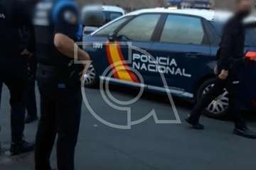 Arde una cocina en la azotea de un inmueble de El Caracol Bajo (Telde)/TA.